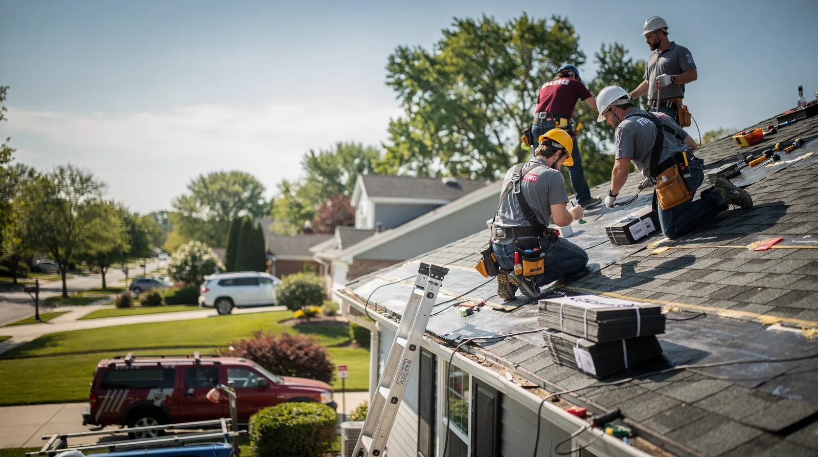 Roof Repair in Oakford, IL around you